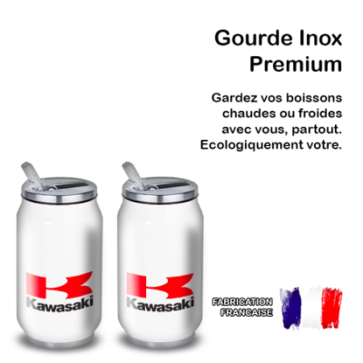 Gourde Alu et Thermos Kawasaki
