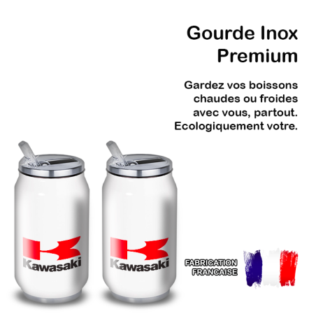 Gourde Alu et Thermos Kawasaki Gourde Alu et Thermos Kawasaki