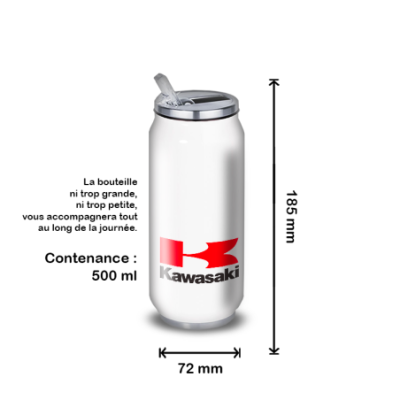 Gourde Alu et Thermos Kawasaki