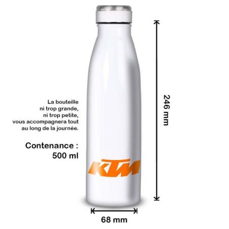 Gourde Alu et Thermos KTM Gourde Alu et Thermos KTM