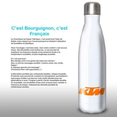 Gourde Alu et Thermos KTM