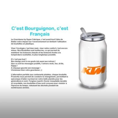Gourde Alu et Thermos KTM