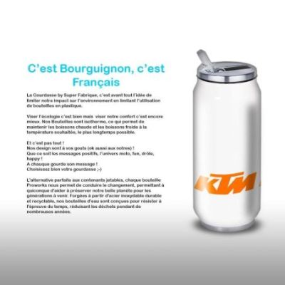Gourde Alu et Thermos KTM