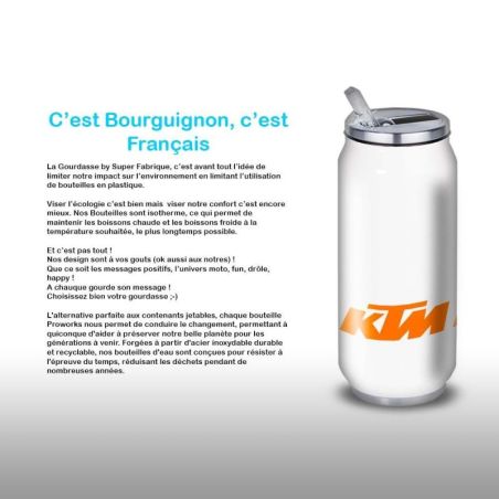 Gourde Alu et Thermos KTM Gourde Alu et Thermos KTM