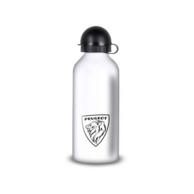 Gourde Alu et Thermos Peugeot Logo 1970's