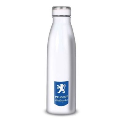 Gourde Alu et Thermos Peugeot Logo Motocycle