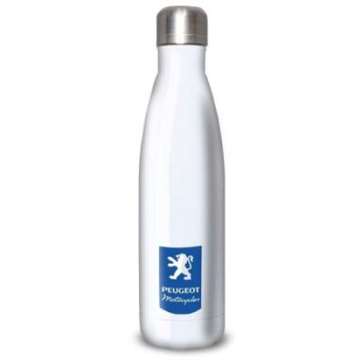 Gourde Alu et Thermos Peugeot Logo Motocycle