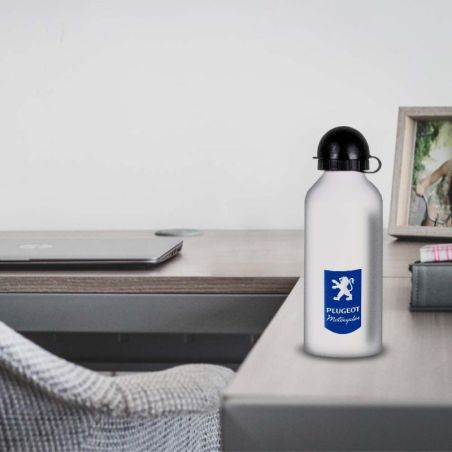 Gourde Alu et Thermos Peugeot Logo Motocycle Gourde Alu et Thermos Peugeot Logo Motocycle