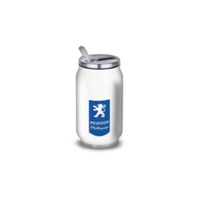 Gourde Alu et Thermos Peugeot Logo Motocycle