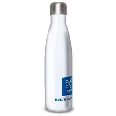 Gourde Alu et Thermos Peugeot Logo 1980