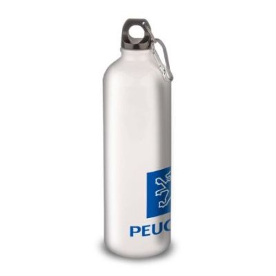 Gourde Alu et Thermos Peugeot Logo 1980