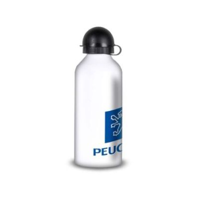 Gourde Alu et Thermos Peugeot Logo 1980