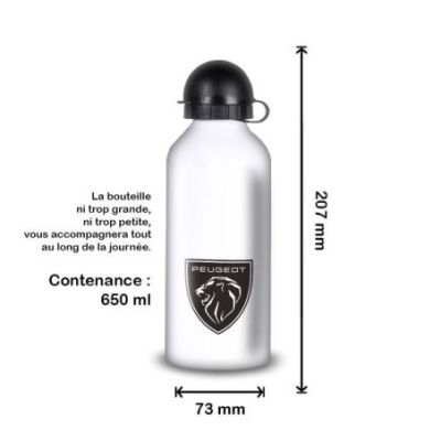 Gourde Alu et Thermos Peugeot Logo Lion