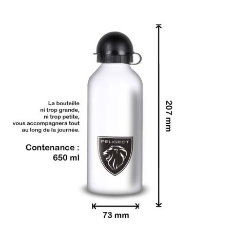 Gourde Alu et Thermos Peugeot Logo Lion Gourde Alu et Thermos Peugeot Logo Lion