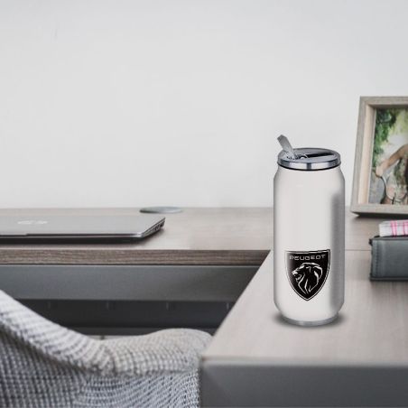 Gourde Alu et Thermos Peugeot Logo Lion Gourde Alu et Thermos Peugeot Logo Lion