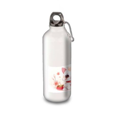 Gourde Alu et Thermos Chat Maneki-neko