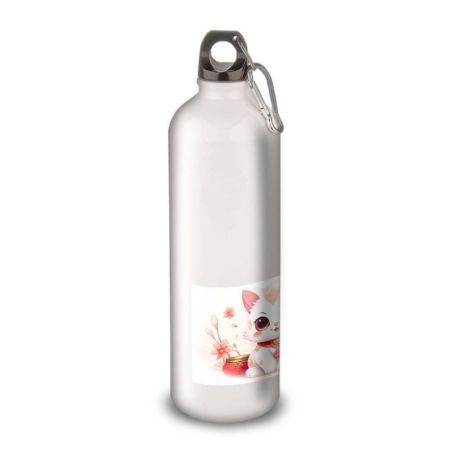 Gourde Alu et Thermos Chat Maneki-neko Gourde Alu et Thermos Chat Maneki-neko