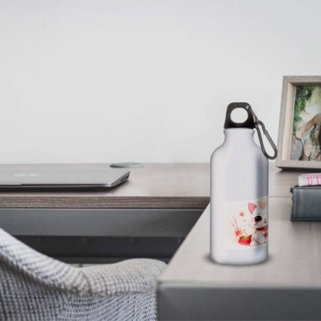 Gourde Alu et Thermos Chat Maneki-neko Gourde Alu et Thermos Chat Maneki-neko