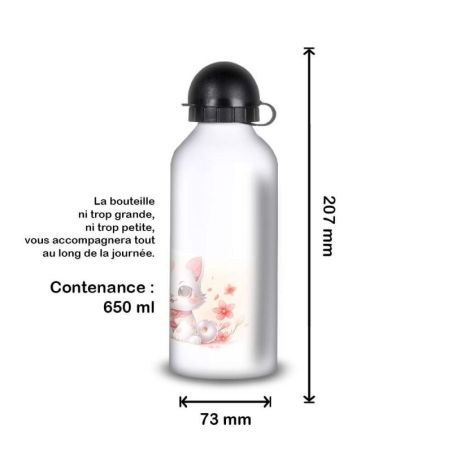 Gourde Alu et Thermos Chat Maneki-neko Gourde Alu et Thermos Chat Maneki-neko