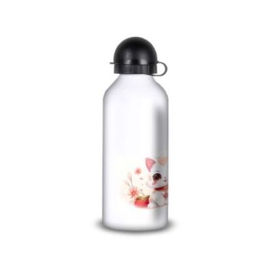 Gourde Alu et Thermos Chat Maneki-neko