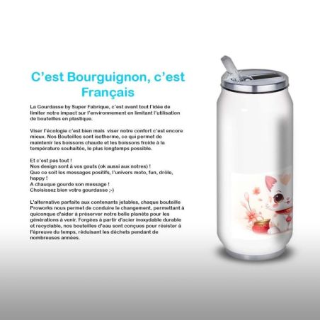 Gourde Alu et Thermos Chat Maneki-neko Gourde Alu et Thermos Chat Maneki-neko