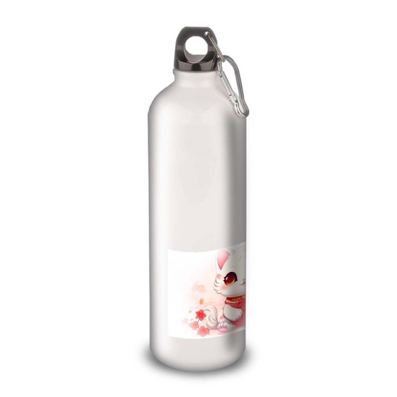 Gourde Alu et Thermos Chat Kawaii Gourde Alu et Thermos Chat Kawaii