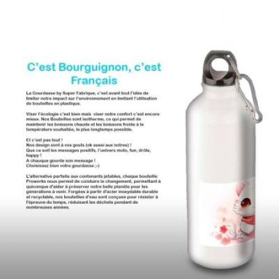 Gourde Alu et Thermos Chat Kawaii