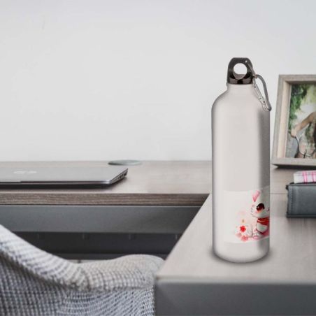 Gourde Alu et Thermos Chat Kawaii Gourde Alu et Thermos Chat Kawaii