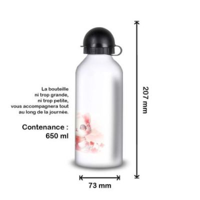 Gourde Alu et Thermos Chat Kawaii
