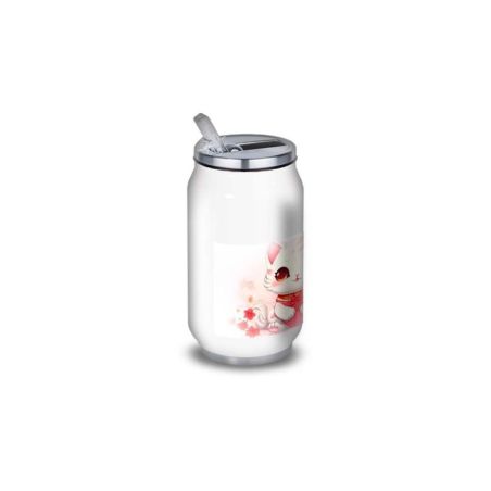 Gourde Alu et Thermos Chat Kawaii Gourde Alu et Thermos Chat Kawaii