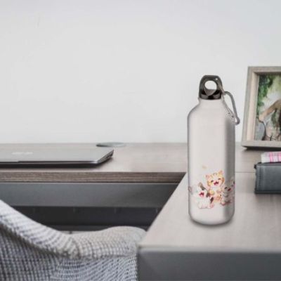 Gourde Alu et Thermos Chatons