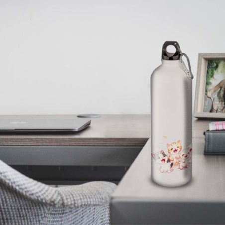 Gourde Alu et Thermos Chatons Gourde Alu et Thermos Chatons