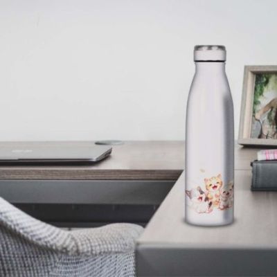 Gourde Alu et Thermos Chatons