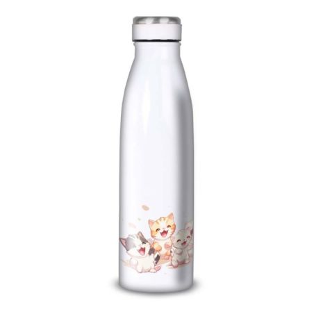 Gourde Alu et Thermos Chatons Gourde Alu et Thermos Chatons