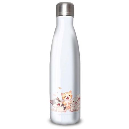 Gourde Alu et Thermos Chatons Gourde Alu et Thermos Chatons