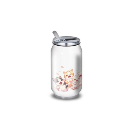 Gourde Alu et Thermos Chatons Gourde Alu et Thermos Chatons