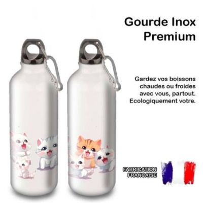 Gourde Alu et Thermos happy kittens