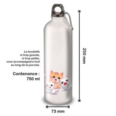 Gourde Alu et Thermos happy kittens