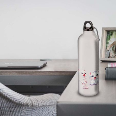 Gourde Alu et Thermos happy kittens Gourde Alu et Thermos happy kittens