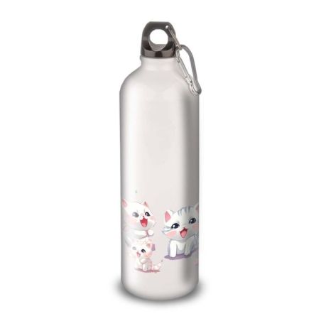 Gourde Alu et Thermos happy kittens Gourde Alu et Thermos happy kittens