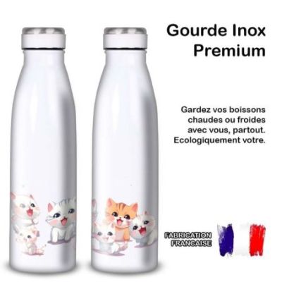 Gourde Alu et Thermos happy kittens