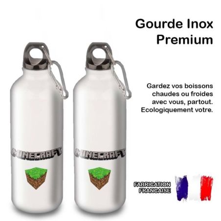 Gourde Alu et Thermos Minecraft Gourde Alu et Thermos Minecraft