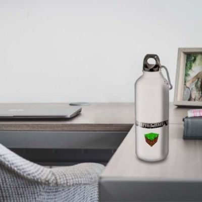 Gourde Alu et Thermos Minecraft