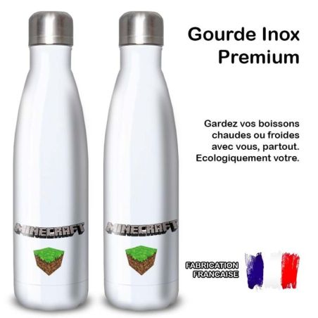 Gourde Alu et Thermos Minecraft Gourde Alu et Thermos Minecraft