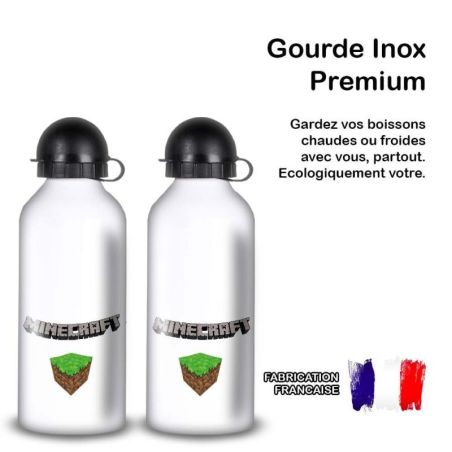 Gourde Alu et Thermos Minecraft Gourde Alu et Thermos Minecraft