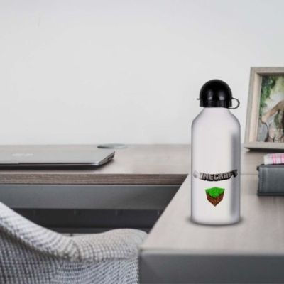 Gourde Alu et Thermos Minecraft