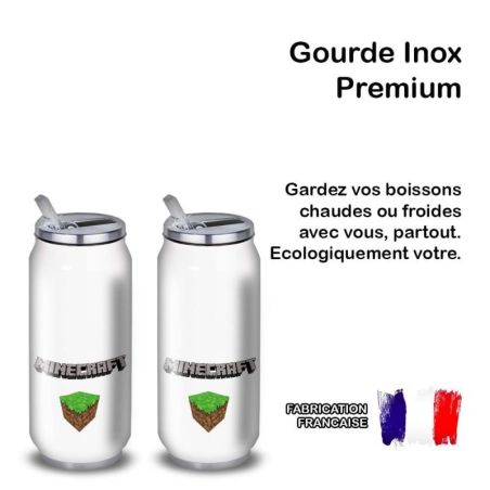 Gourde Alu et Thermos Minecraft Gourde Alu et Thermos Minecraft