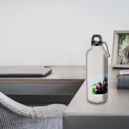 Gourde Alu et Thermos Minecraft design Gourde Alu et Thermos Minecraft design
