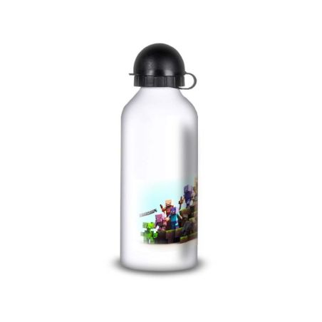 Gourde Alu et Thermos Minecraft design Gourde Alu et Thermos Minecraft design
