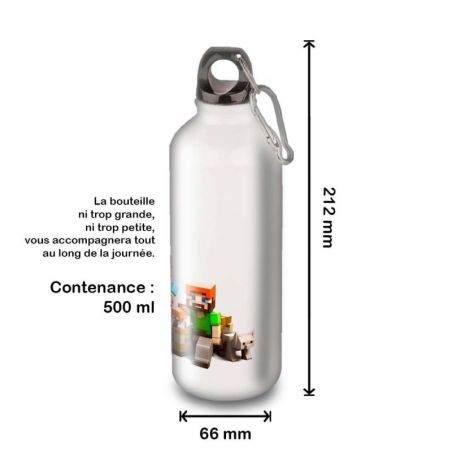 Gourde Alu et Thermos Minecraft Play Gourde Alu et Thermos Minecraft Play